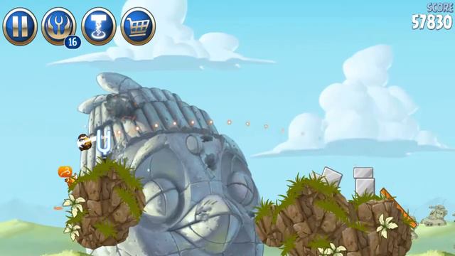 Angry Birds Star Wars 2 - Walkthrough - Part 5 - Battle of Nabbo Almost Done смотреть онлайн