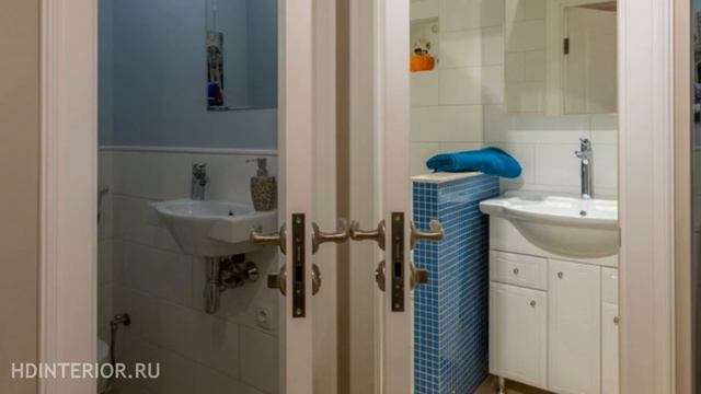 Хрущевка 43 кв.м. в светлых пастельных тонах смотреть онлайн