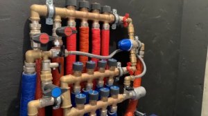 Коллекторная разводка труб водоснабжения.