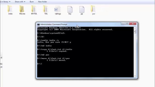 MS-Dos Complete Tutorial in 1 Hour | Complete Dos Tutorial in Hindi | Lean Command Prompt Tutorial смотреть онлайн