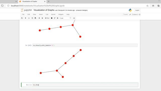 Visualization Of Graph using Python смотреть онлайн