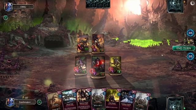 Warhammer 40K Warpforge playing as Tyrannids Tervigon Starting cheap deck смотреть онлайн