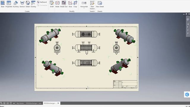 Pressure Vessel Drawings with PV Elite and Inventor смотреть онлайн