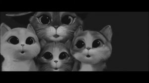 Черно-белый мультик для малышей