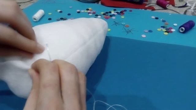 Шьем Снеговика. 1 часть - тело снеговика. смотреть онлайн