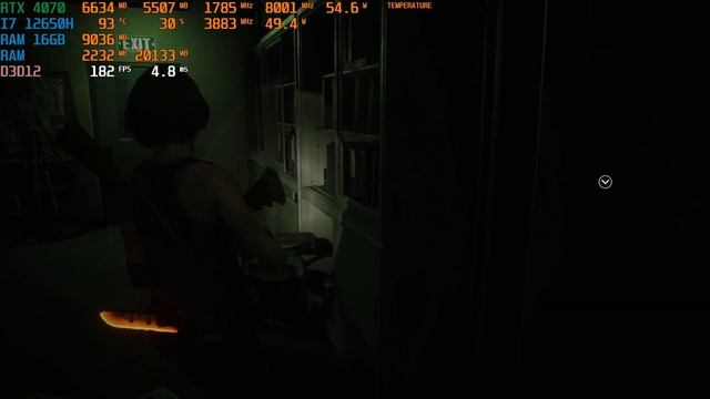 Resident Evil 3 Remake | Laptop MSI KATANA 15 | RTX 4070 | i7 12650H | 16 GB | Max Settings смотреть онлайн