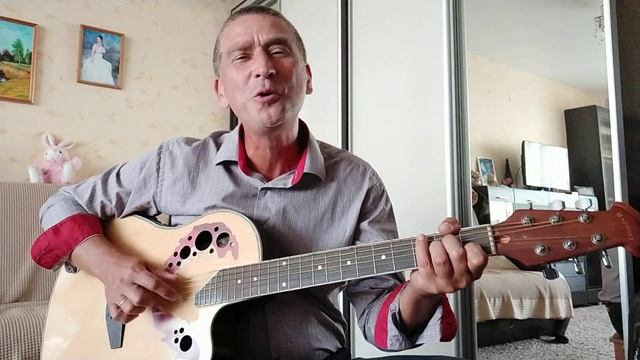Александр Розенбаум - Серый в яблоках конь (кавер на гитаре) смотреть онлайн