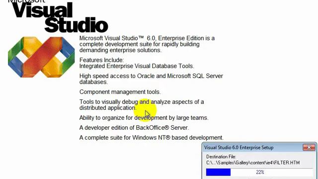 Install Microsoft Visual Basic 6 on Windows 7 ( VB6 ) смотреть онлайн