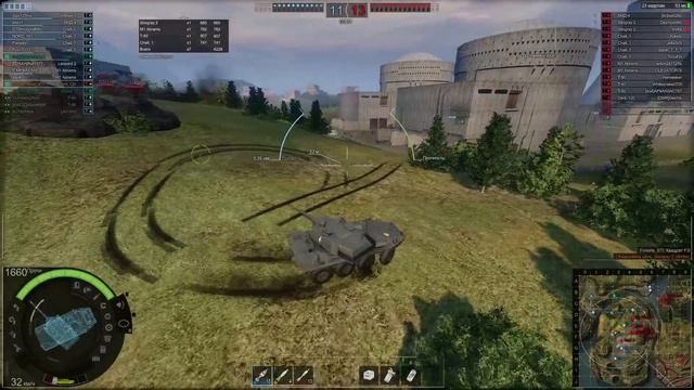 Зло выглядит именно так! Centauro 120. Armored warfare. смотреть онлайн