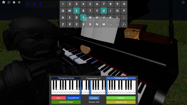 Interstellar Main Theme | Roblox Piano смотреть онлайн