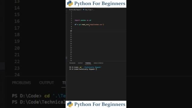 How To Get A List Of Unique Values In A CSV Column | Python For Beginners смотреть онлайн