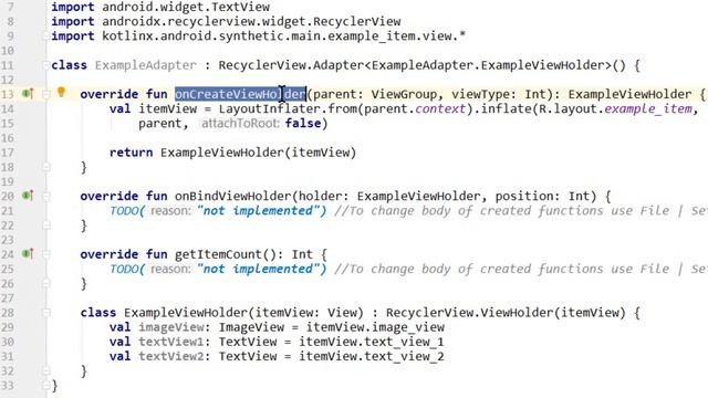 Adapter & ViewHolder - Simple RecyclerView in Kotlin (2020 with AndroidX) Part 2 смотреть онлайн