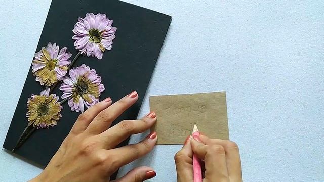How to make a Beautiful Birthday Card with Pressed Flowers | Handmade Cards | Make it Beautiful смотреть онлайн