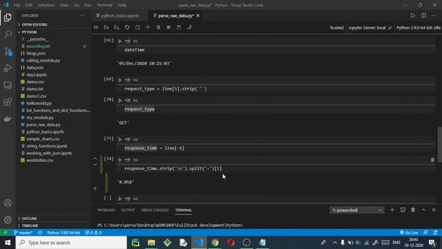 Parsing raw data, data mining with python | full stack development day 09 смотреть онлайн