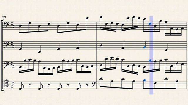 Canon in D – Johann Pachelbel arr. by K.J. for Cello Quartet смотреть онлайн