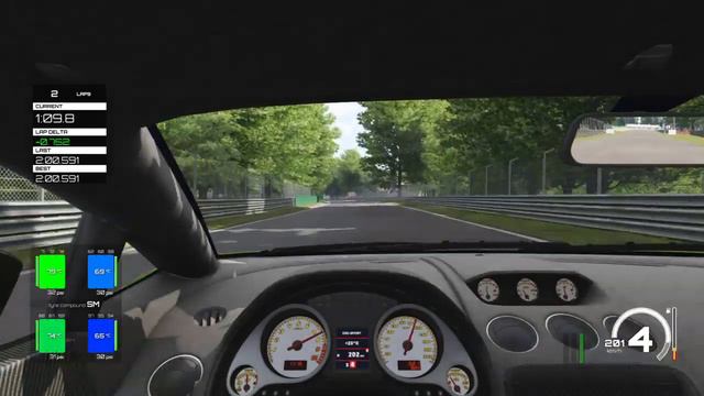 Assetto Corsa: Lamborghini Gallardo SL Monza Hotlap + Setup смотреть онлайн