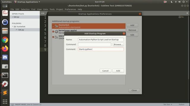 Automate running Python Scripts after Ubuntu boots смотреть онлайн