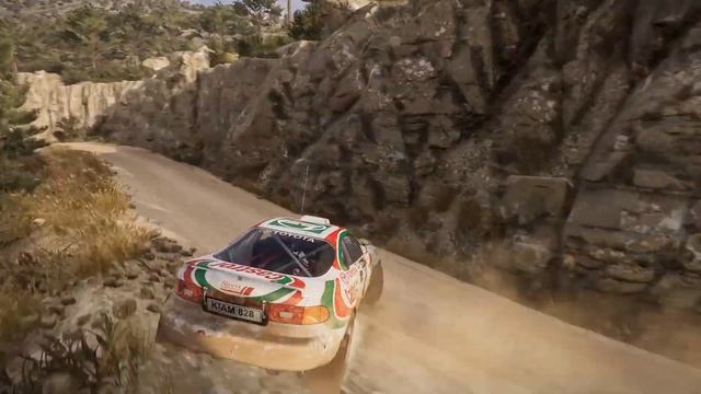 Toyota Celica 4wd 1993 on rally acropolis - WRC generations смотреть онлайн