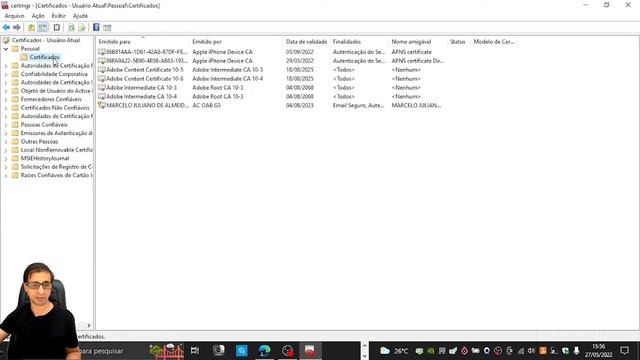 Como excluir certificado digital vencido de sua máquina - passo a passo 2023. смотреть онлайн