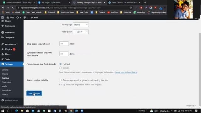 WP setting option || and demo important || Your wonder helper course || GM Afan Hossain смотреть онлайн