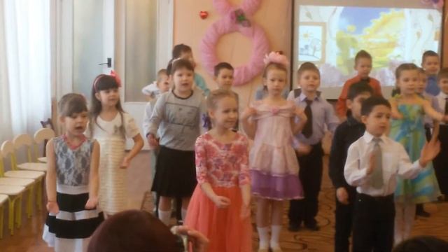 8марта. Утренник.д/сад 120.Дзержинск смотреть онлайн