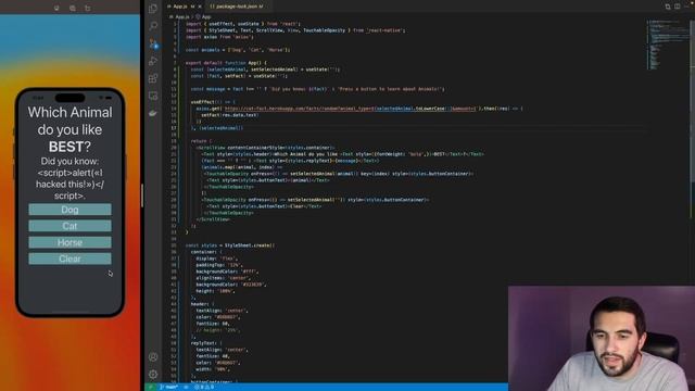 First React Native App | useEffect and useState | Calling API смотреть онлайн