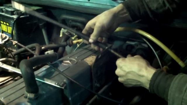 Установка карбюратора К 151 на Мерседес 123 М 123.