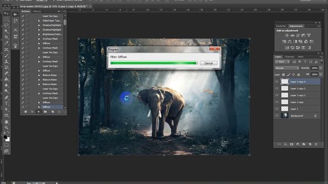 Video Water Oil Painting Photoshop Action смотреть онлайн
