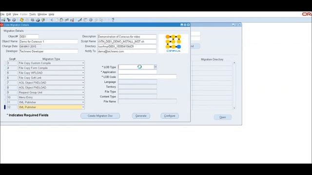 Conexus - A code migration tool for Oracle EBS смотреть онлайн
