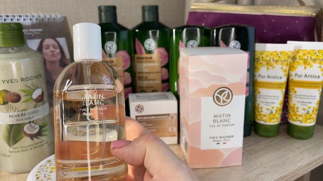 Заказ по бланку августа 9РИМ8РА80(90). Обзор Yves Rocher. Matin Blanc.