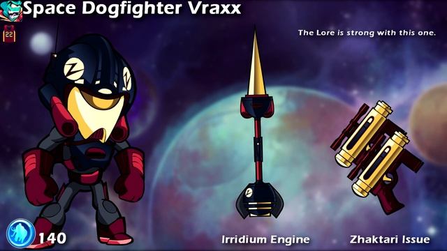 Space Dogfighter Vraxx Skin Showcase смотреть онлайн
