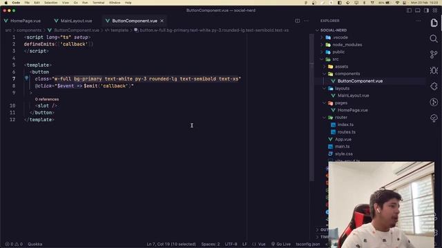 Social Nerd #03 - Componente para Botões Vue 3 смотреть онлайн