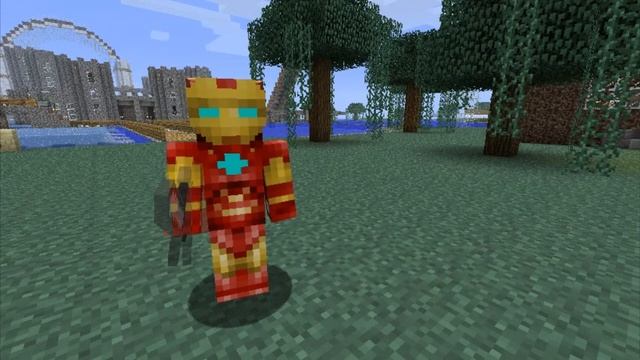 Minecraft Skins Iron Man смотреть онлайн
