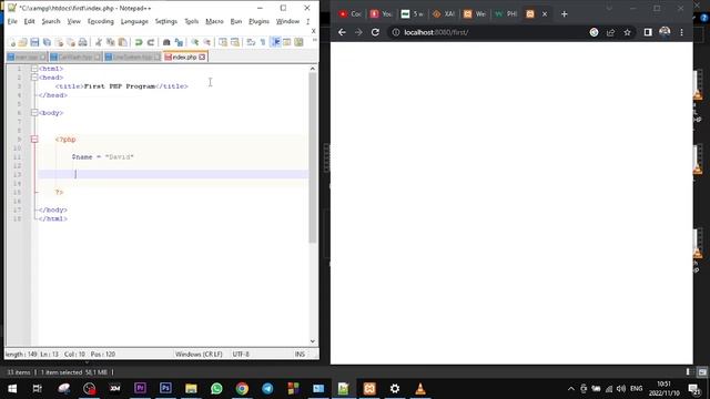 3. PHP from scratch Variables, comments and the 'echo'' command смотреть онлайн