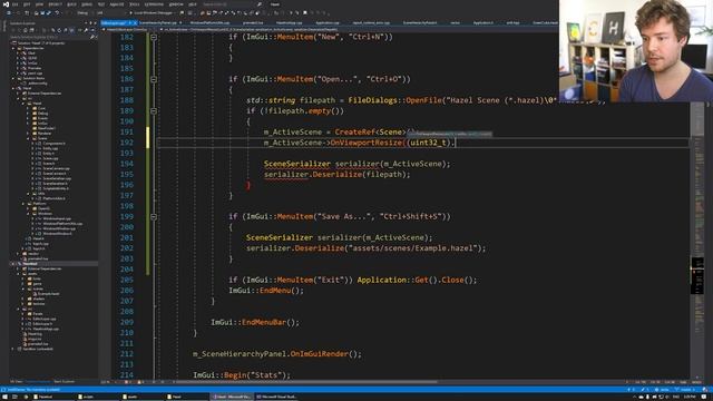 Open/Save File Dialogs | Game Engine series смотреть онлайн