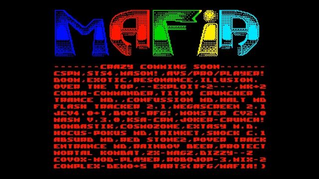 War Tank Crack Intro - Mafia Private Corporation [#zx spectrum] смотреть онлайн