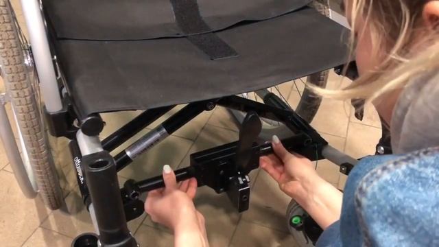 Приставка для инвалидной коляски UNAwheel Mini Basic с электроприводом смотреть онлайн