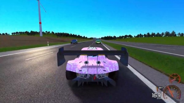 Hoonipigasus Ken Block 43 25 000 HP 1300 KMH Swerving Through Traffic Assetto Corsa Using Controlle