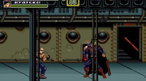 Прохождение (SEGA) Streets  of rage 2 Игра за Супермена HACK