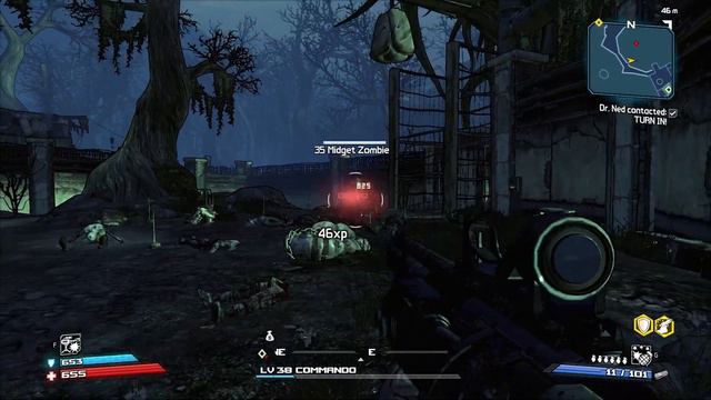 Borderlands Enhanced: The Zombie Island of Dr.Ned Playthrough part 18 Meeting Dr.Ned PC UHD смотреть онлайн