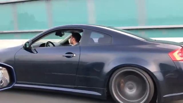 Supercharged G35 Coupe Acceleration LOUD!!