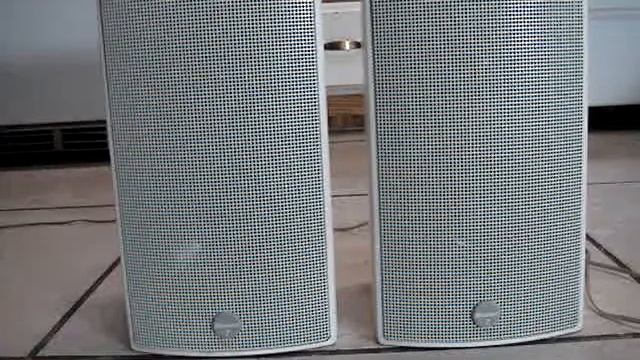BOSTON ACCUSTIC SUBSTAT 7 BOOKSHELF SPEAKERS sound GREAT динамики звук смотреть онлайн
