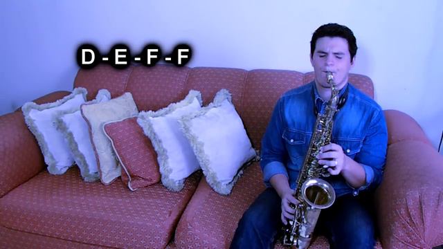 Agnus dei - Aleluya - Tutorial Sax Ivan De Leon 22