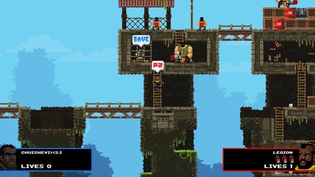 Прохождение Broforce Тупой и ещё тупее (Broforce) смотреть онлайн