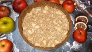 ШАРЛОТКА С ОВСЯНЫМИ ХЛОПЬЯМИ