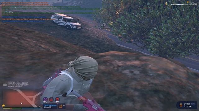 КАК ГОСНИКИ СНИМАЛИ ЛИДЕРА НА ГТА 5 РП | GTA 5 RP BLACKBERRY смотреть онлайн