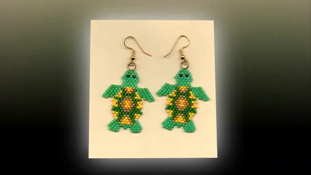 СЕРЬГИ из бисера. смотреть онлайн