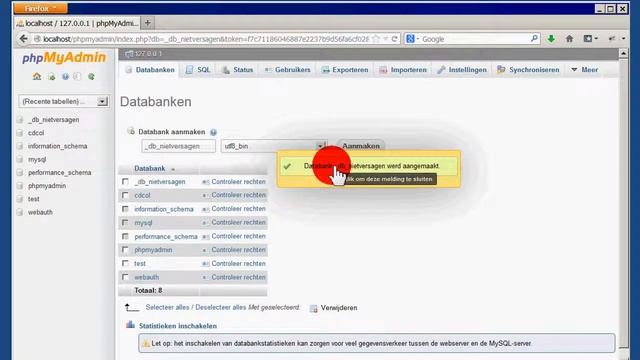 Databank importeren (MySQL PHP) смотреть онлайн