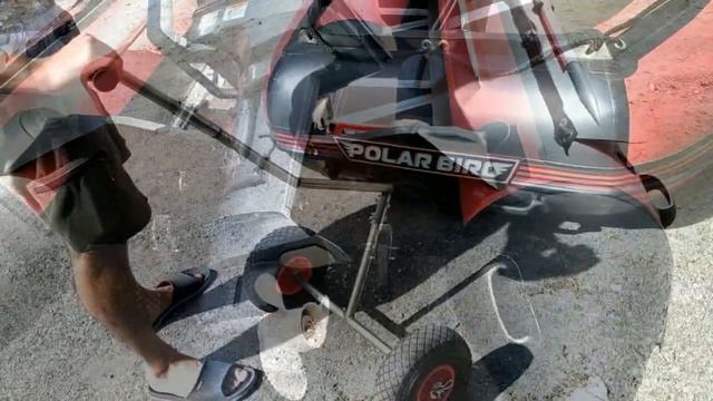 носовая тележка для лодки ПВХ