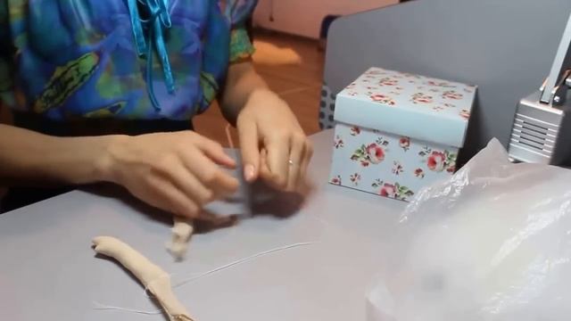 Тильда хранительница ватных палочек и дисков мастер класс 1 часть смотреть онлайн